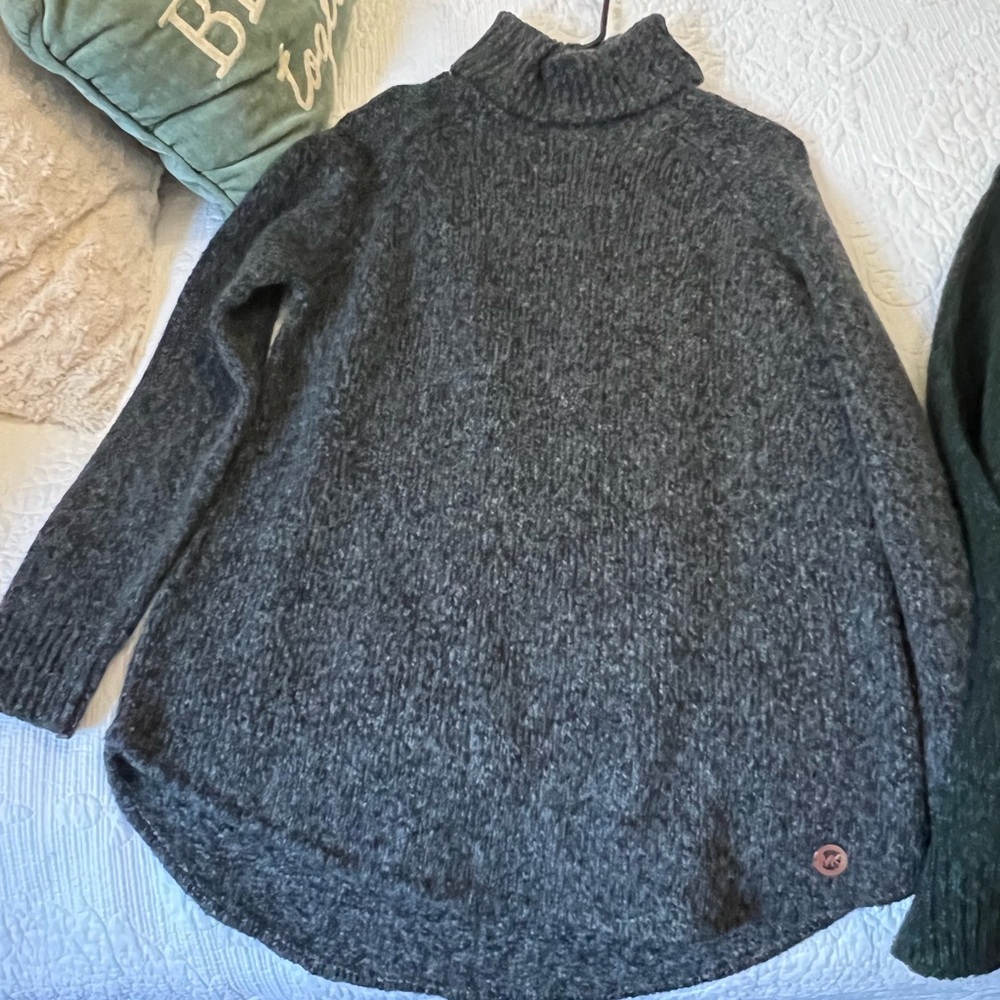Michael Kors Charcoal Turtleneck Sweater